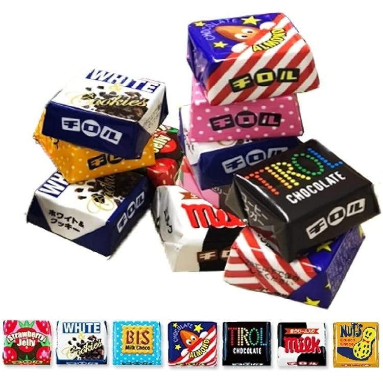 Amazon.co.jp: チロルチョコ 7種100個 「感謝のきもち